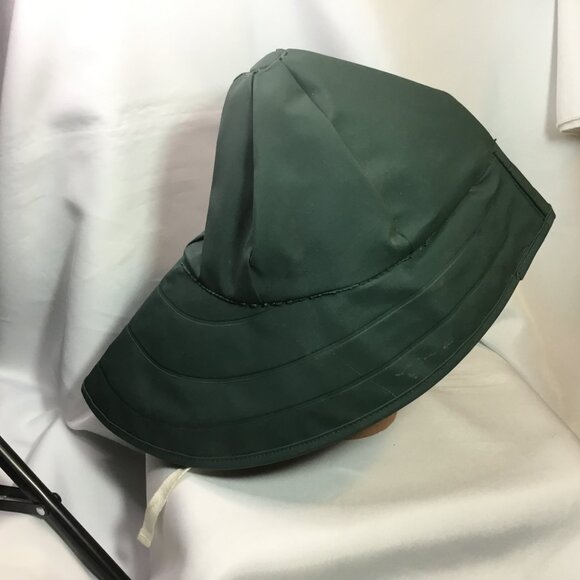 Dutch Harbor Gear Souwester Rain Hat Fisherman Cap Green, Size XL - Picture 3 of 6
